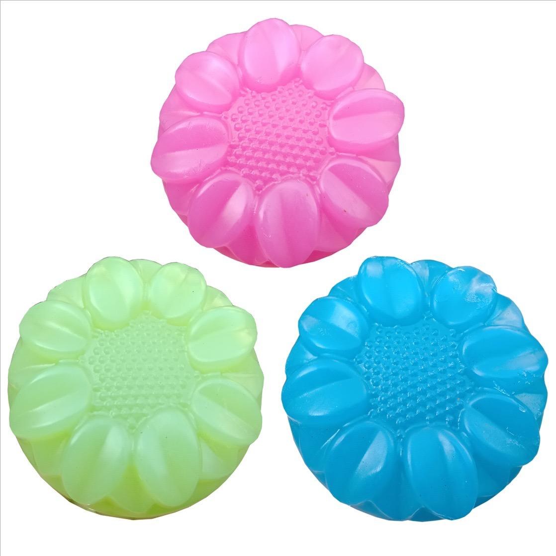 Floral Shape Bathing Soap – Assorted Colours