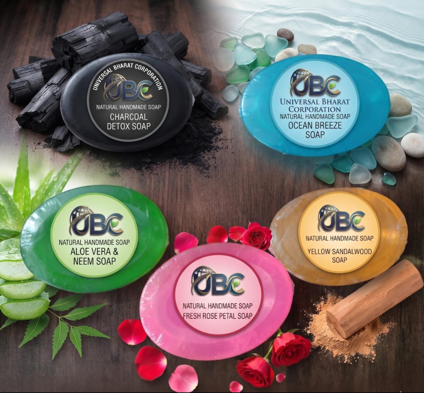 UBC Natural Handmade Soap – Assorted Variants