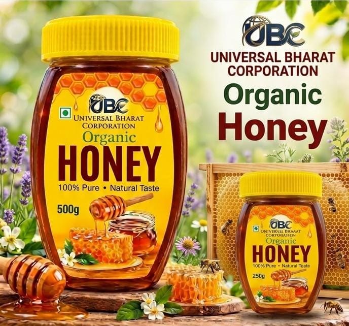 UBC Organic Honey – 100% Pure & Natural Honey | 250g & 500g