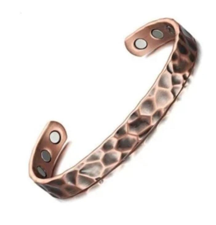 UBC Premium Copper Magnetic Bracelet – Stylish Adjustable Cuff Bracelet for Men & Women