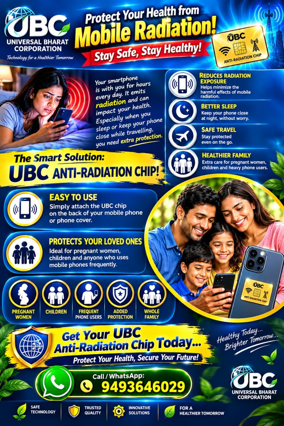 UBC Anti-Radiation Mobile Chip