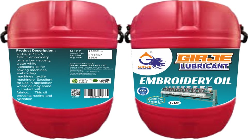 GIRJE EMBROIDERY OIL