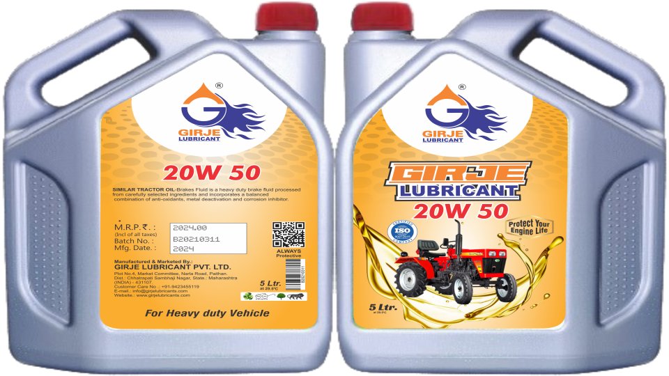 GIRJE TRACTOR 20W50