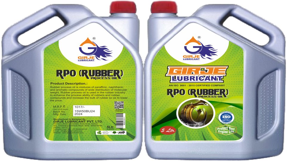 GIRJE RUBBER PRECESSING OIL